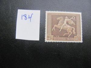 GERMANY 1938 MNH SC B119 SET XF 280 EUROS (184)