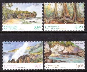 Christmas Island 350-353 MNH VF