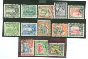 British Guiana #253-265 Used Single