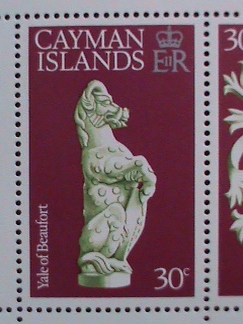 ​Cayman Island Stamp:1953-25th anniversary-Queen Elizabeth II-mnh: S/S sheet