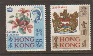 Hong Kong #245-6 Mint No Gum