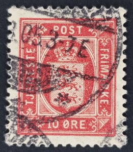 Denmark, Scott # O15, XF used