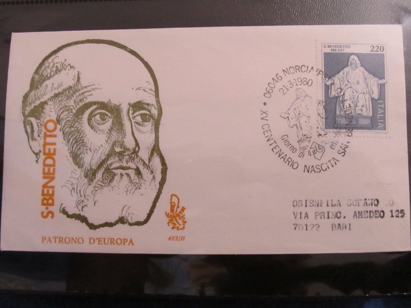 1980 Italy FDC LR121F79-