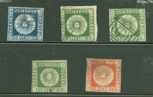 Uruguay #4-6  Single (Complete Set)