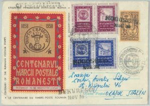 82136 - ROMANIA - POSTAL HISTORY -  Special Event POSTCARD 19858 Stamp Centenary