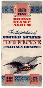 (I.B) US Cinderella : Defense Savings Bonds 10c Booklet (with stamps)