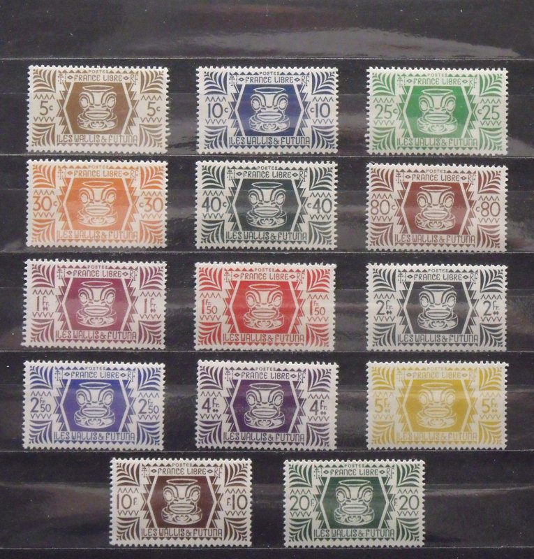 6362   Wallis Futuna   MH # 127-140               CV$ 12.70