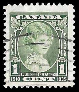 Canada SC 211 - Princess Elizabeth - Used - 1935