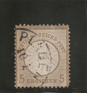 Germany  Scott#  21  Used