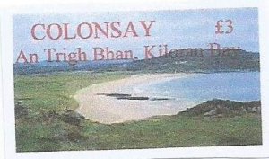 COLONSAY - 2014 - Kiloran Bay -Imp Single Stamp-Mint Never Hinged-Private Issue