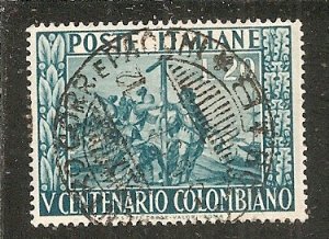 Italy  Scott  578   Birth of Columbus     Used