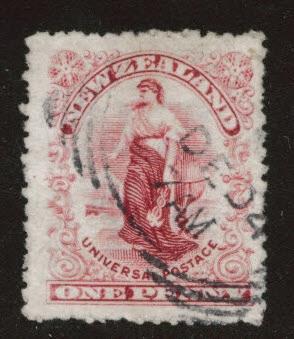 New Zealand Scott 99 Used 1901