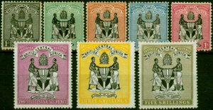 B.C.A Nyasaland 1896 Set of 8 SG32-39 Fine MM Scarce