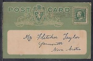 United States - Apr 1910 Private Post Card to Canada