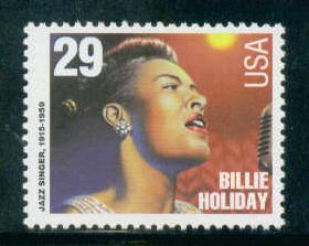 2856 29c Billie Holiday Fine MNH Z3784