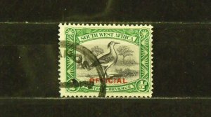 15516   SOUTH WEST AFRICA   Used # O13a                     CV$ 3.75