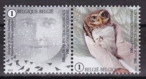 Belgium, Fauna, Birds, A Century of Bird Protection MNH / 2022