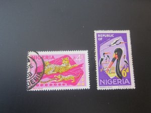 Nigeria 1965 Sc 189-90 FU