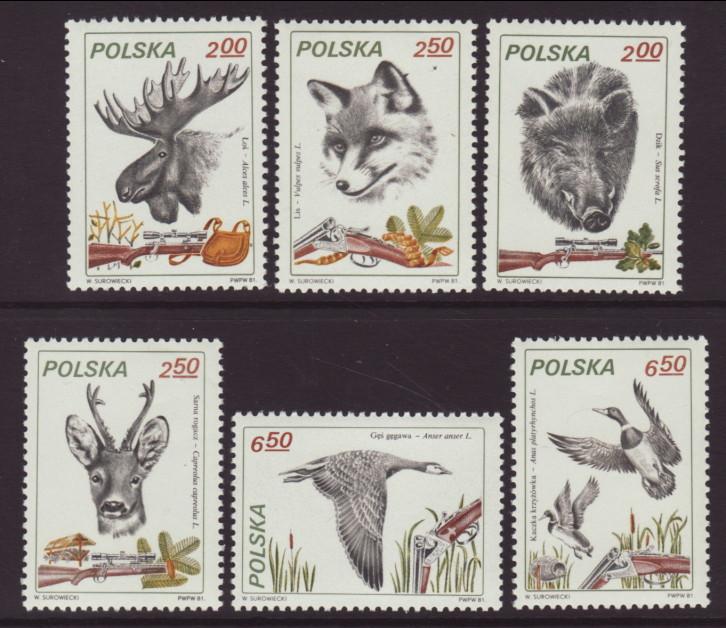 Poland 2456-2459 Animals MNH VF