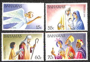 Bahamas 1994, Christmas 4v, MNH