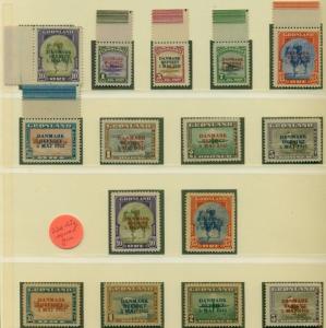 GREENLAND COLLECTION 1937-1997 Lindner Hingeless albums, Mint NH, Scott $7,739