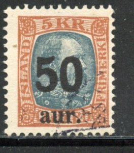 Iceland # 138, Used.