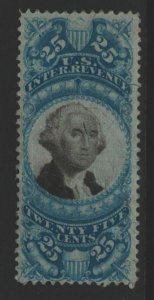 USA Sc#R112 Mint Hinged with gum, crease