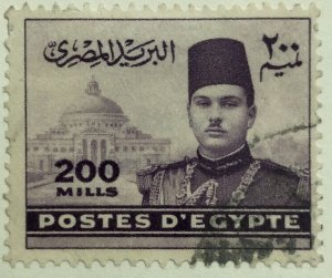 AlexStamps EGYPT #238 FVF Used 