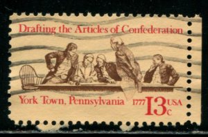 1726 US 13c Articles of Confederation, used