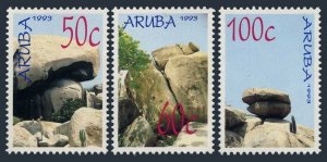 Aruba 89-91, MNH. Michel 119-121. Rock formations in Ayo, Casibari, 1993.