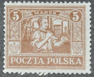 DYNAMITE Stamps: Poland Scott #181  UNUSED