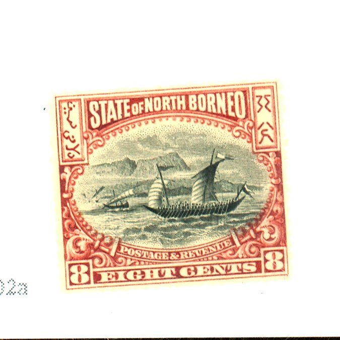 NORTH BORNEO #85 MINT FVF OG LH Cat $13