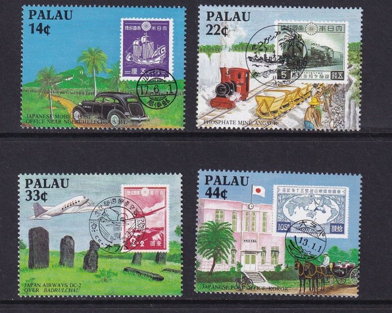 Palau   #164-167  MNH  1987  Japanese stamps