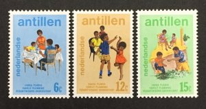 Netherlands Antilles 1974 #358-60, Planned Parenthood, MNH.
