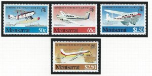 Montserrat  mnh SC  472 - 475