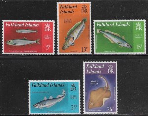 Falkland Islands Scott #'s 334 - 338 MNH