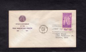 895 Pan American Union, FDC