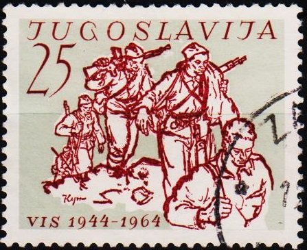 Yugoslavia. 1964 25d S.G.1125 Fine Used