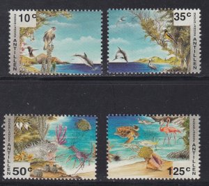 Netherlands Antilles # 727-730, Wildlife, Mint NH, 1/2 Cat.