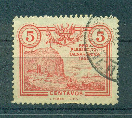 Peru sc# RA2 used cat value $.25