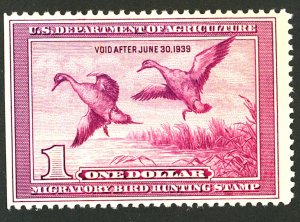 U.S. #RW5 MINT OG HR