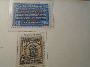 Panama  #  276-77   MNH