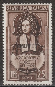 EDSROOM-17289 Italy Trieste Zone A 168 MNH 1953 Complete Music Corelli