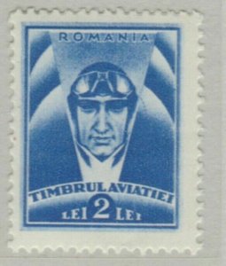 1932 Romania Postal Tax Timbrul Aviatiei Aviator 1L MNH** A18P26F777-