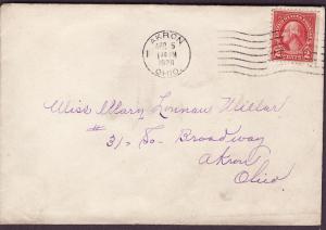  634 George Washington used on cover