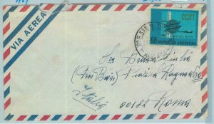 96871 - ARGENTINA - POSTAL HISTORY - Single Stamp COVER to ITALY  1969  68$