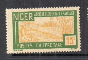 French Niger 1926-28 Early Issue Fine Mint Hinged 15c. NW-231252