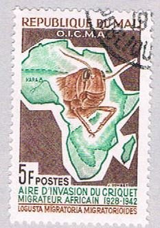 Mali 58 Used Locust in flight 1964 (BP3439)