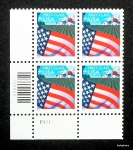 BOBPLATES #3448 Flag Over Farm Plate Block MNH SCV=$10 ~See Details for #s/Pos
