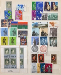 Ireland 1970/80s MNH Incl. Dues Wildlife+One Used Sheet (Apx 150 Stamps) ZK1784